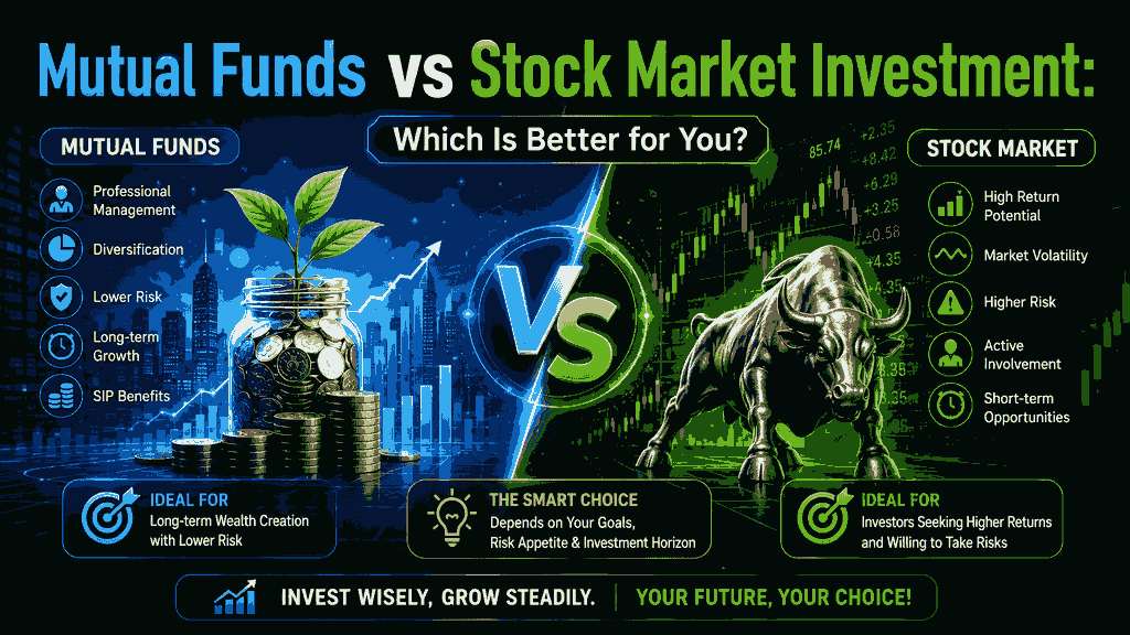 Mutual Funds vs Stock Market Investment